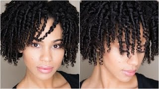 How To Twisted Coil Out on Natural Hair  Super Defined Curls [upl. by Redmund]