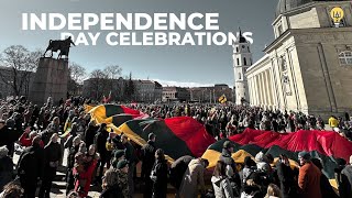 VLOG Celebrating Lithuanias Independence [upl. by Richardson]