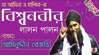 Maulana aminuddin Saheb waz Kolkata বিশ্ব নবীর জীবনী ইতিহাস  আমিনুদ্দিন সাহেব নতুন ওয়াজ [upl. by Salokin]