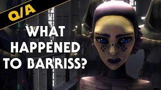 What Happened to Barriss Offee After the Clone Wars  Star Wars Explained Weekly QampA [upl. by Nylasoj]