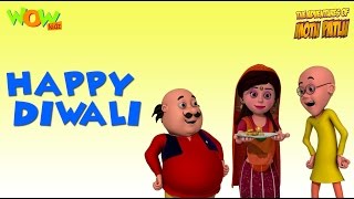 Diwali Song  Motu Patlu Rhymes in English  Available Worldwide [upl. by Anigal]