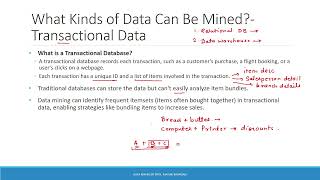 3Data Mining  What kind of data can be mined [upl. by Hanschen]