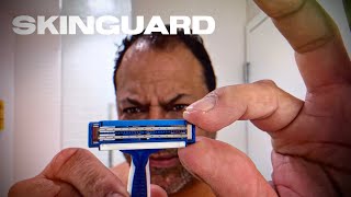 Is the Gillette SKINGUARD Disposable the Best Razor for Sensitive Skin — average guy tested [upl. by Ayak517]