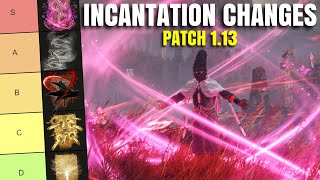 Incantation Buffs Reviewing The Spell Changes Patch 113 Elden Ring Shadow of the Erdtree [upl. by Enwad331]