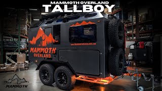 Game Changing Ultra Light 4 Wheel Overland Trailer  Mammoth Overland quotTallBoyquot [upl. by Rock]