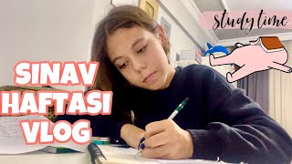 SINAV HAFTASI VLOG part 2  Ders Çalışma Günlüğü Tuana Zeybek [upl. by Reynolds]