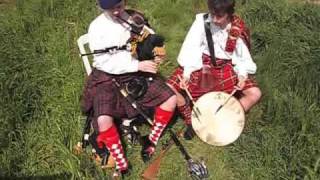 The Jacobite Piper plays OSullivans March [upl. by Sundstrom]