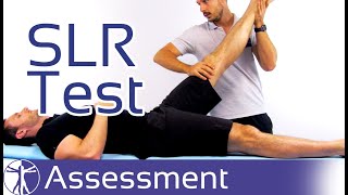 Straight Leg Raise SLR Test  Lasègue Test  Lumbar Radicular Syndrome [upl. by Igal86]