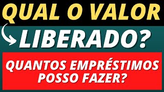 🔴 INSS  QUAL O VALOR QUE POSSO PEGAR   QUANTOS EMPRÉSTIMOS CONSIGNADOS POSSO FAZER [upl. by Brendan]