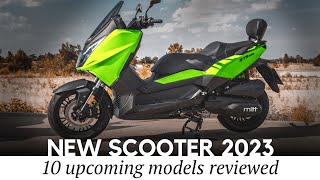 10 Newest Scooters Presented for 2023 MY Review of USA amp International Models [upl. by Henri]