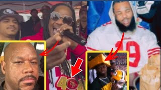 J DIGGS CALLS OUT WACK💯4 DUCKING HIM IN LIT PERFORMANCE49ERS🆚 PACKERS PLAYOFF GAME GAME LIL WAYNE [upl. by Helban]