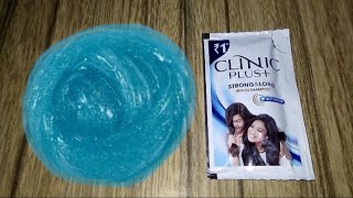 How to make clinic plus shampoo slime no borax [upl. by Crin]