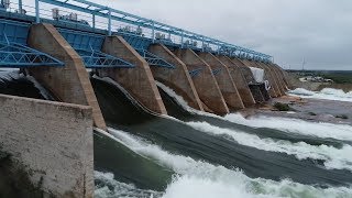 When dam floodgates on the Colorado River open in Central Texas [upl. by Anitahs461]