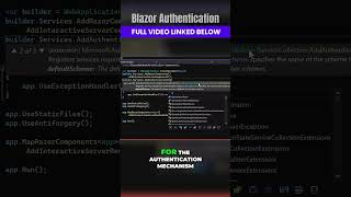 Blazor Authentication Service  blazor csharp dotnetcore [upl. by Leachim870]