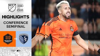 Western Conference Semifinal Clash  Houston Dynamo FC vs Sporting Kansas City  Highlights [upl. by Choong]