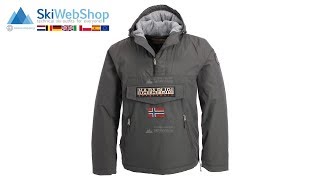 Napapijri Rainforest Pocket grey  Winter jacket men  SkiWebShop [upl. by Xel]