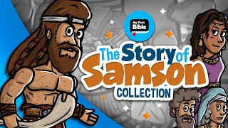 The story of Samson  My First Bible  Animated Bible Stories Collection [upl. by Amitaf775]