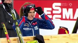 Women Biathlon Team CzechRepublic 2 st Place 4x6 km Relay Antholz 2016 [upl. by Hurff845]