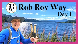 Rob Roy Way  Day 1  Drymen to Callander  Thru Hiking Trail Scotland [upl. by Eugatnom]