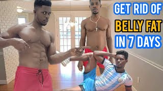 HOW TO GET A FLAT BELLY IN 7 DAYS  DO THIS WORKOUT FOR 7 DAYS [upl. by Laemaj]