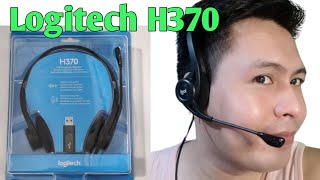 LOGITECH H370  UNBOXING [upl. by Auliffe]