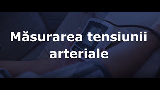 MASURAREA TENSIUNII ARTERIALE ACASĂ [upl. by Ailehc]