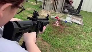 Crosman DPMS SBR Full Automatic Air Rifle [upl. by Anna-Diane]