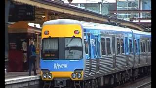 Morning Peak at Flinders Street 03022011 [upl. by Dnomzed]