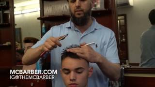 Get the Perfect Short and Spiky Haircut with Master Barber MC Barber [upl. by Dola]