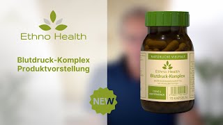 BlutdruckKomplex  Produktvorstellung  ETHNO HEALTH [upl. by Nageek]