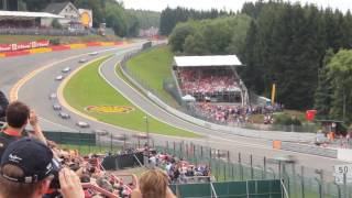 Formula 1  Spa Belgium F1 GP 2013 Start  Grandstand Silver 2 [upl. by Edbert]