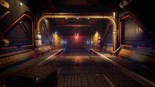 Spaceship Interior Environment Set UE4 [upl. by Hgielek]