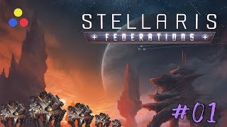 Stellaris Federations  Lithoid  Hive Mind  Episode 1 The Tale of the Rukkari [upl. by Rokach669]