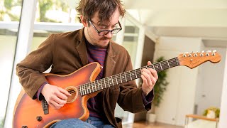 Fender American Acoustasonic Jazzmaster  Harrison Whitford First Impressions [upl. by Elkraps]