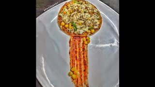 Pan Pizza Without Oven Cheddar Cheese Easy Recipe FroozBaba panpizza cheese easyrecipe youtube [upl. by Etnaled]