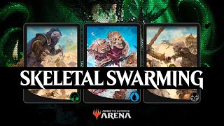 🔵⚫🟢 SULTAI SKELETONS  MTG Arena [upl. by Tennos]