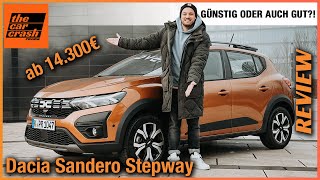 Dacia Sandero Stepway im Test 2023 Wie gut ist das MiniSUV ab 14300€ Fahrbericht  Review  POV [upl. by Inva]