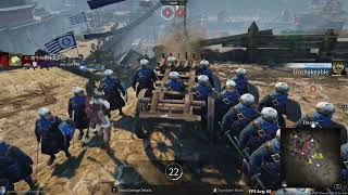 Conquerors Blade  Poleaxe 2480lvl Season 18 Ranked Battles Gameplay 24 No Commentary [upl. by Rockel736]