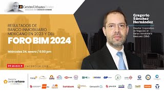 Resultados de Banco Inmobiliario Mexicano en 2023 y del Foro BIM 2024 [upl. by Trimmer498]