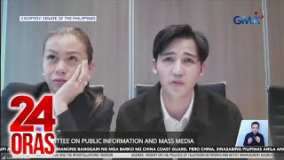 Sandro Muhlach ikinuwento ang nangyari nang papuntahin sa kuwarto kung nasaan sina  24 Oras [upl. by Ahsiema120]