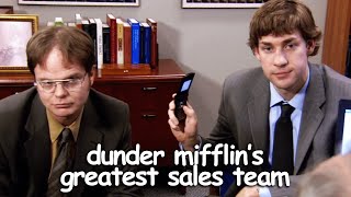 jim and dwight going on sales calls for 9 and a half minutes  The Office US  Comedy Bites [upl. by Nonnahsed463]