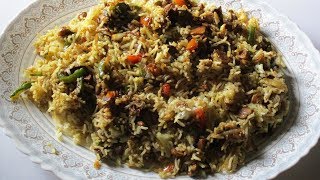 Mushroom Fried Rice  Dinner Recipes  Veg Recipes  Fried Rice Recipes  Kitchen Recipe Episode  6 [upl. by Eanej]