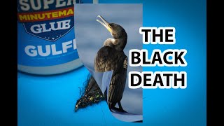 Fly Tying The Black Death Cormorant [upl. by Jeralee]