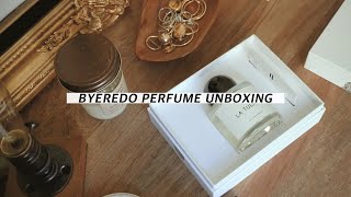 BYREDO LA TULIPE Perfume Unboxing  바이레도 라튤립 향수 언박싱 영상 [upl. by Reeve179]