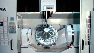 Okumas 5Axis Vertical Machining Center MU500VA [upl. by Melton501]