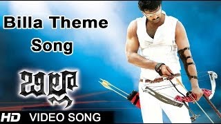 Billa Movie  Billa Theme Video Song  Prabhas Anushka [upl. by Idieh]