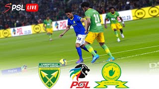 🔴GOLDEN ARROWS vs MAMELODI SUNDOWNS ⚽ DSTV PREMIERSHIP 2324 Match Day 17 ⚽ Football Game [upl. by Ainotahs]