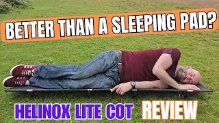 Helinox Lite Cot Review  Portable Camp Bed [upl. by Esnahc]