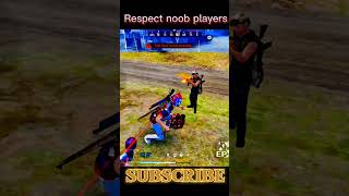 Respect kamjor players 😕freefire noobnewffoldviralhealbattle garenafreefire respect [upl. by Tade775]