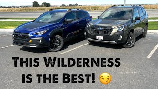 Crosstrek Wilderness vs Forester Wilderness which 2024 Subaru is Better [upl. by Onifur363]